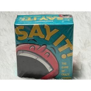 Say It! Creative Hilarious Fast-Thinking Shout-It-Out Party Game Gamewright NEW